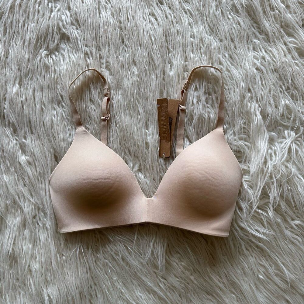 Skims Wireless Lightly Lined Bra Sand Size 30B - Picture 7 of 8